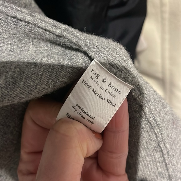 Rag & Bone Officer’s chore wool jacket. Size small - Picture 7 of 7